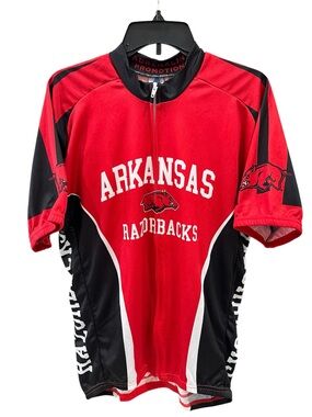 Adrenaline Promotions University of Arkansas Razorbacks Cycling Jersey XL